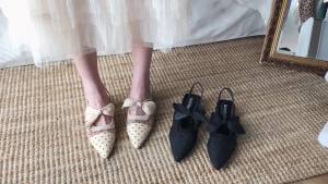 [Free Shipping] Rhinestone Peep-Toe Platform Thick-Soled Womens Sandals New Summer Flat Hollow Wedge Sandals Breathable