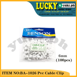 BA1026 PVC Cable Clip (100pcs)round