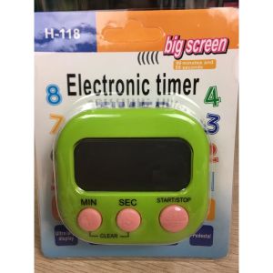 Digital Timer LED Display Pengatur Waktu Memasak Makanan SStopwatch Alarm Dapur