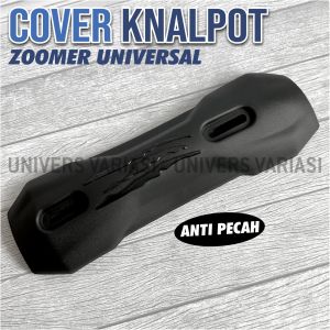 TAMENG KNALPOT ZOOMER UNIVERSAL SEMUA MOTOR PNP ALL MIO ALL BEAT ALL VARIO 125 150 ALL SCOOPY DLL BAHAN ABS PLASTIK TEBAL ANTI PECAH ORIGINAL EUROPARTS PREMIUM COVER KNALPOT AKSESORIS PELINDUNG KNALPOT MOTOR TEBAL HITAM DOFF VARIASI MOTOR ZOMER