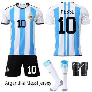 Messi jersey set soccer jersey socks set Messi soccer jersey set World Cup