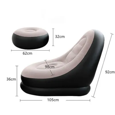 Bộ Ghế Sofa Rẻ Bơm Hơi và (có tay vịn) và Máy bơm/thổi bụi 2 chiều Wenbo