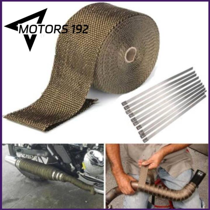 High Temperature Resistant Fireproof Cloth Exhaust Insulating