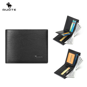 AUOTE Mens Wallet Simple Short Wallet Soft PU Business Wallet Retro Wallet Multi-Card Position Wallets Travel Purses Coin Pouch ID Credit Cards Holders