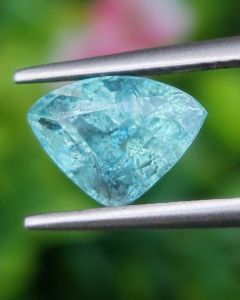 พลอย พาไรบ้า ทัวร์มาลีน Paraiba Tourmaline 2.17 กะรัต (Cts.) พร้อมใบเซอร์ พลอยแท้อัญมณีมงคล
