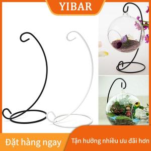 YIBAR Giá đỡ cây bằng sắt 1x23cm 9 inch để trang trí nhà Bình thủy tinh trong suốt