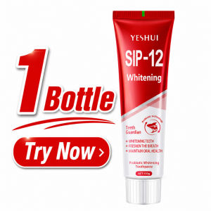 YESHUI SIP-12 Probiotic Whitening Toothpaste 100g Fresh Mint Teeth Whitening Fresh Breath Oral Care