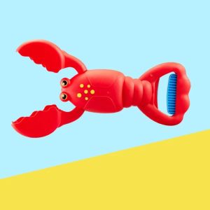 YOUSHI TOP beach toys for kids set Educational Sand Grabber Toys Cartoon Lobster Claw Catcher Shark Crocodile Toy Clip Sand Shovel Set Cute Animal Beach Play Toys Children Kids