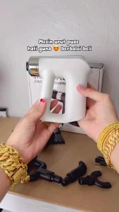ALLTOU Mage Gun 32 Speeds Mini Fascia Gun With 12 Heads LCD Screen for Muscle Relaxation Mesin Urut 按摩器/筋膜枪Mild and effective