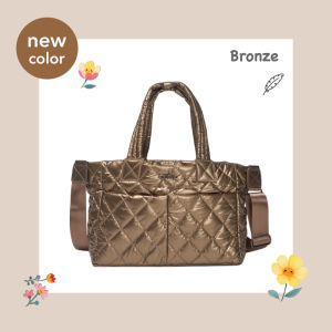 ใหม่ Lada กระเป๋าคุณแม่รุ่น NEW Klair ใบใหญ่ช่องเยอะ มีซิปเบานุ่ม 4 สีกระเป๋าใส่ขวดนม กระเป๋าผ้าอ้อม ใส่สัมภาระลูก มีช่องสวมกระเป๋าล้อลาก เหมาะเดินทาง