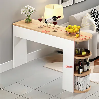 Alis Kitchen Bar table narrow table home long table high foot bar table against the wall bar table