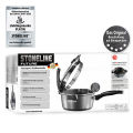 STONELINE® Saucepan Skillet 18 cm with Strainer Lid | FUTURE. 