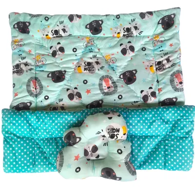 BEDCOVER BAYI - Selimut Bayi Free Bantal Peyang Awan FREE Tas Mika Shafiyyah.sarban
