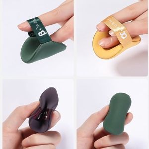 OS -H211- Spons Bedak Tabur Bentuk Bulat - Makeup Spons Beda - Spons Bedak Halus