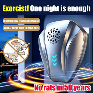 Quivlox Ultrasonic Pest Repeller Rat Repellent Plug In Home Kitchen Quiet Indoor Safe