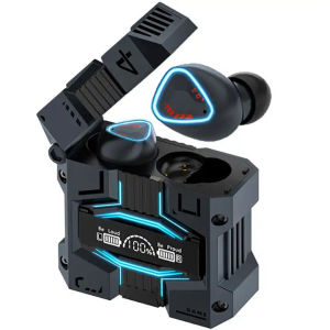 TWS M45 Bluetooth fon inga HiFi Stereo tahan lama kawalan sentuh pengurangan bunyi Earbuds kalis air Zweicx