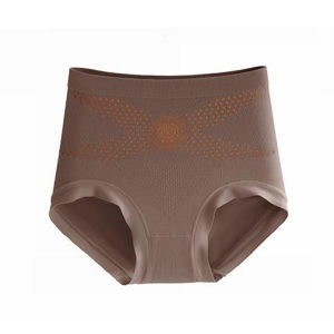 Gold Bandage Hip-Lifting High-Waist Panties Anti-Gravity Body Shaping Underwear Womens Traceless Breathable Briefs Antibacterial