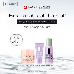 [Hadiah Tidak Dijual] Minimal Pembelian 1.5Mio Clinique - 9.9 Exclusive