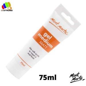 Mont Marte Gel Medium Gloss/Matte/Acrylic Retarder - 75/Acrylic Medium 135ML