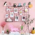 (Chọn Màu) 1 Khung Hình Lưới Sắt Treo Ảnh Hình Nghệ Thuật Trang Trí Decor Nhà Phòng Ngủ. 