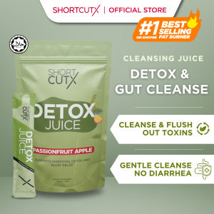 Shortcutx Detox Juice Passionfruit Flavor Natural Drink Flush Body Toxins Effectively Relieve Stoh Bloating For Comfortable Gut Health