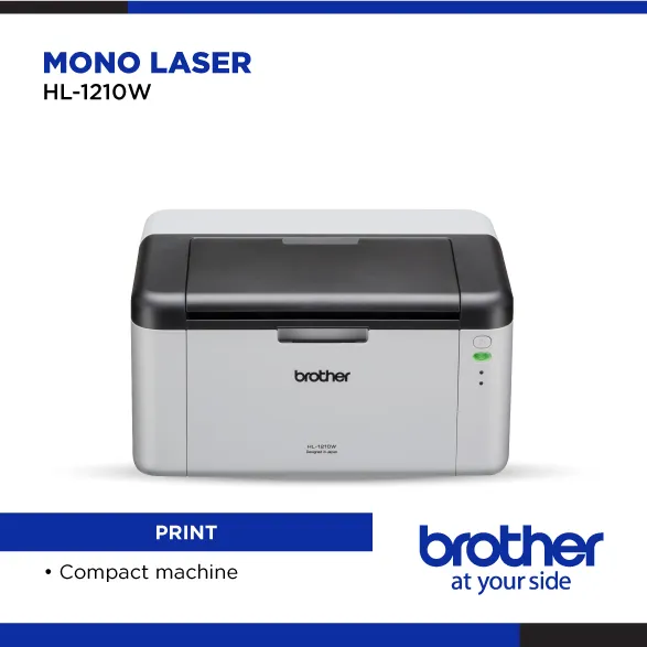 BROTHER HL1110 / HL1210W MONO LASER PRINTER