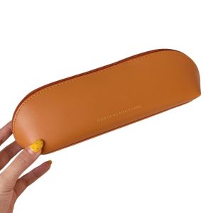NBANLIKE Da PU Túi đựng cọ trang điểm Vỏ bảo vệ Cọ trang điểm Giá đỡ cọ trang điểm Di động Chống thấm nước Phụ nữ