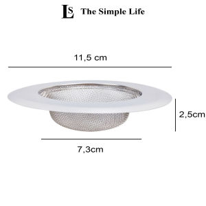 Lọc rác bồn rửa chén nắp lọc rác inox bồn rửa chén tóc thức ăn nhà vệ sinh bằng inox chống gỉ cao cấp CHÍNH HÃNG