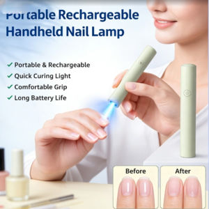 Portable Rechargeable LED Nail Lamp Fast Drying Gel Nails Handheld Mini Nail Art Dryer Home Manicure Pedicure Tool