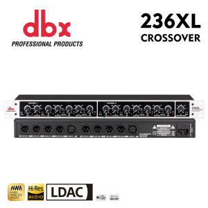 DBX 386XL Crossover Triple Stereo Crossover Four mono TRS or XLR balanced inputs and outputs stereo or composite subwoofer can be selected by adding left and right channels.