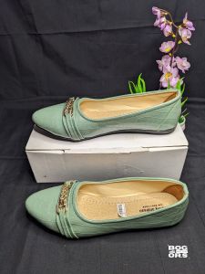 Sepatu Wanita FlatShoes Bahan Kulit Buaya Sol Karet Sze 37 - 40 FlatShoes Wanita Korea Slip On