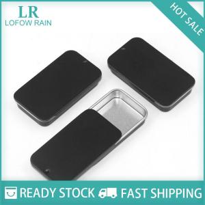 LF Wholesale✨Flash Sale ✨ 1PC Mini Iron Box Slide Cover Storage Box Wedding Portable Tin Boxes Container