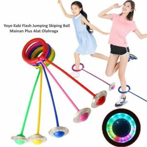 hulahop kaki flash jumping roda ada lampu bisa nyala
