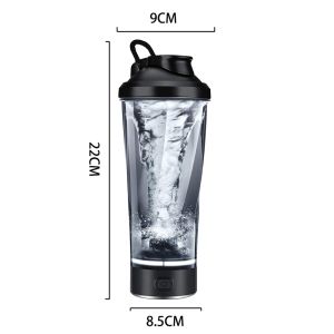USB Electric Protein Shaker Bottle Portable Mixer Cup Auto Mixing Blender for Gym Coffee Smoothie Leakproof Fast Delivery SG