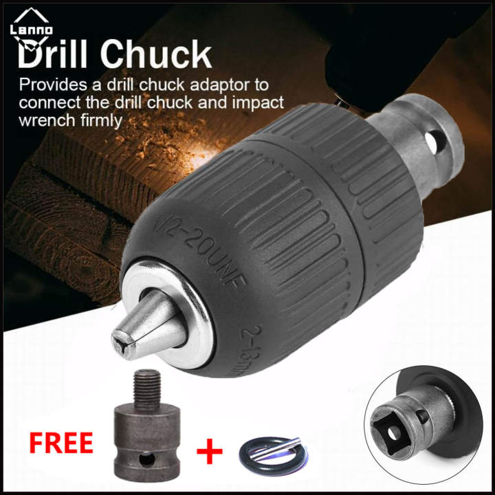 Milwaukee Impact Adapter For Drill Bits Drill Chuck Electric