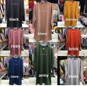 UMBO KOREA PREMIUM IMPORT/TUNIK BAJU IBU-IBU JUMBO/KAOS PANJANG WANITA/ATASAN MUSLIMAH/KEKINIAN