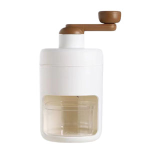 Mesin es serut manual mesin es rumah tangga kecil mesin smoothie mini penghancur es putar tangan Alat Serut Es Manual / Ice Shaver/ Ice Crusher Snow Mesin Serutan Es Batu Putar Praktis Portable Es Serut Buah / Alat Penghancur Parutan Es