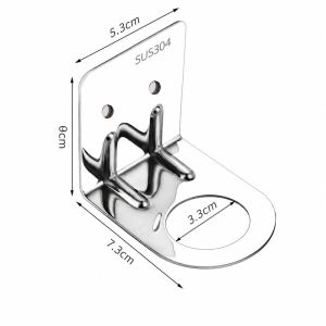 Universal Shower Gel Bottle Holder Hanger Shampoo Pump Bottle Rack For Bathroom Bottle Wall Hang Storage