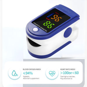 ins Popular Pulse Oximeter Portable Finger Clip Monitor for Blood Oxygen Home Monitoring Easy sampling