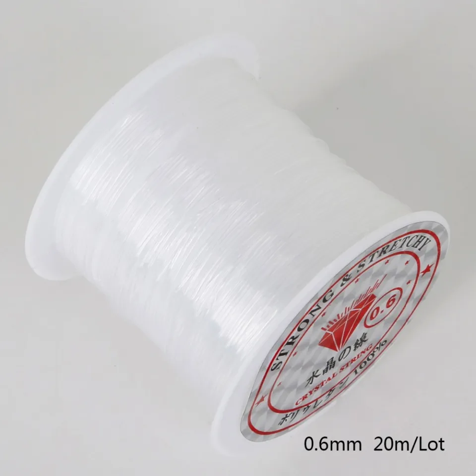 80m/Roll 0.2mm Beading Thread Crystal String Bead Cord Nylon