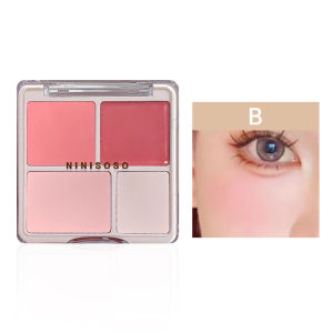 Blush On Palette Blusher Highlight Palette Durable Natural Blush On Highlighter Contour Palette Perona Pipi Matte Multi-purpose Palette-🌹Tamia