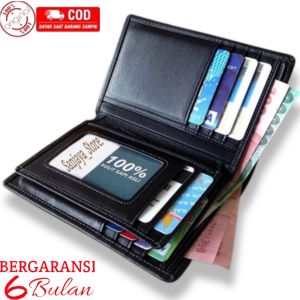 Dompet Kulit Pria 3/4 100% Kulit Garut