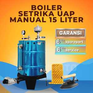 Setrika Uap Steam Boiler MISTERMOTO 15ltr Tanpa Kepala Setrika