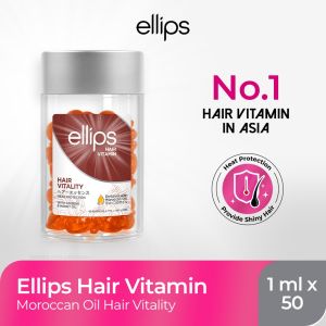 Hair Vitamin with Moroccan Oil Series - 1 ml x 50 capsule