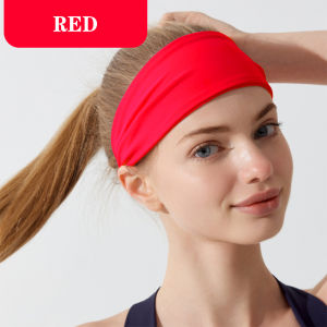 Sports sweat absorption yoga headband elastic headband fitness forehead care Euro-America style