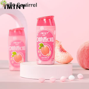 IMINT Sugar Free Mint Candy Bottle Carrying Chewing Gum for Fresh Breath