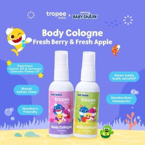 Tropee Bebe Cologne Baby Shark Fresh - Parfum Bayi