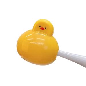 Cartoon Design Toothbrush Head Cover Ventilated ABS Storage With Secure Spring Clip Hold 99% Brushes for Travel Hygienes