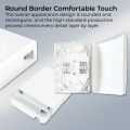 Indoor Fiber Wall Socket Simplex Duplex 1/2/4/8 Ports FTTH Fiber Optic Terminal Box. 