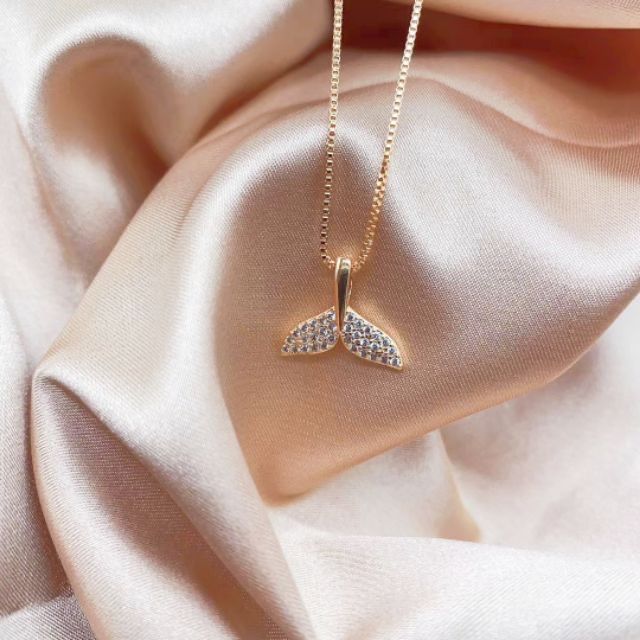 SGI fashion jewelry 18k rose gold plated little mermaid style